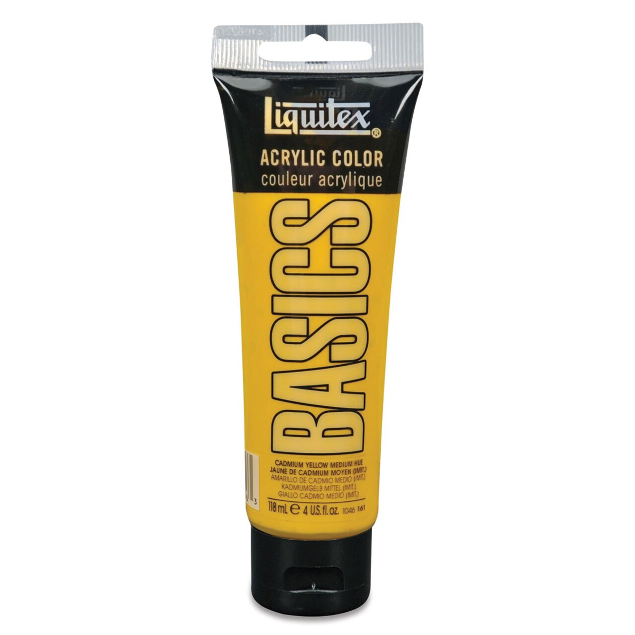 Liquitex Basics - Cadmium Yellow Medium Hue, 4 oz tube